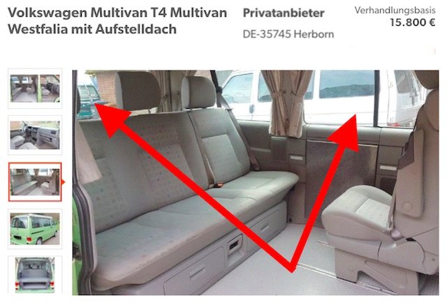 VW Bus T4 kaufen von Privat wirtschaftenden Haendlern