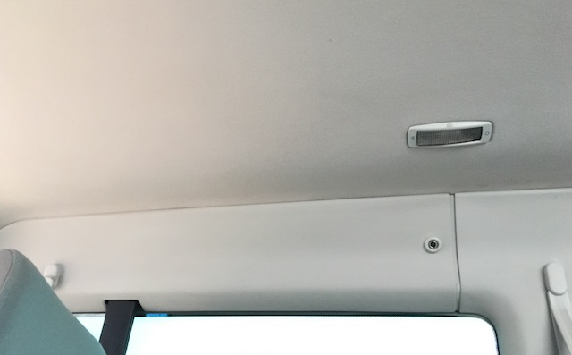 verdreckter Himmel VW Bus T4 reinigen