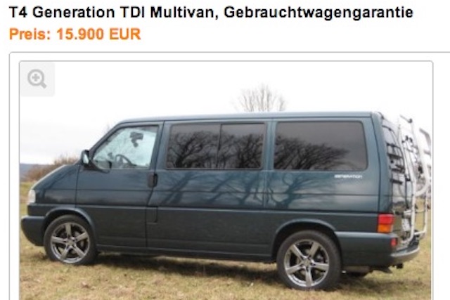 T4 Multivan Generation TDI BusChecker Referenz Christoph