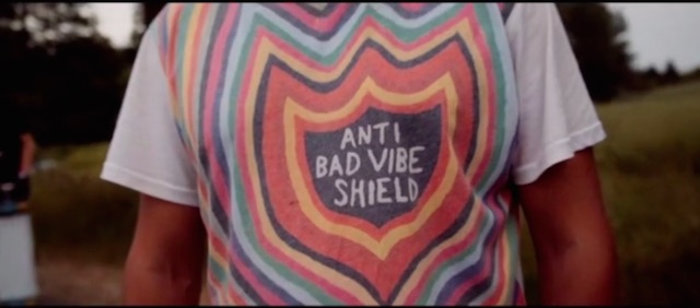 Anti bad vibe shirt Hans auf m zuparken Festival 2015
