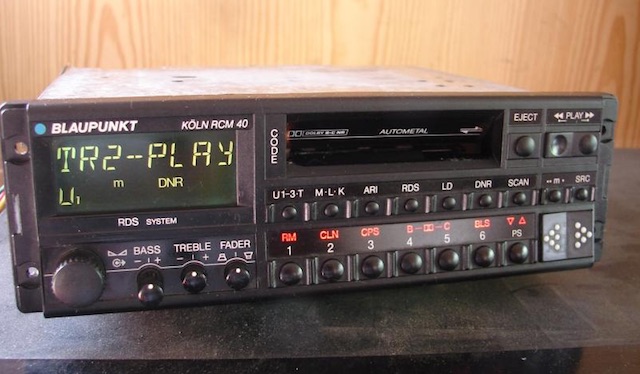 Radio Blaupunkt Köln in den 90ern ne Ansage
