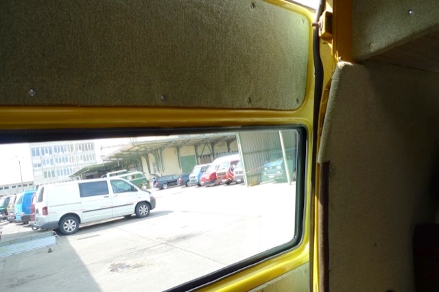 VW Bus T3 Fenster in hoher Posttür nachrüsten