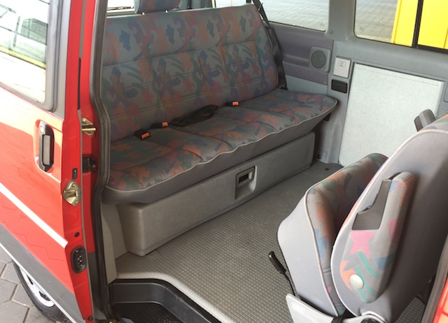 VW Bus T4 Multivan Serie 1 Sitzbank hinten