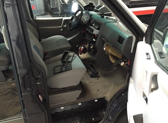 VW Bus T4 Sicherungsverwahrung Diebstahl
