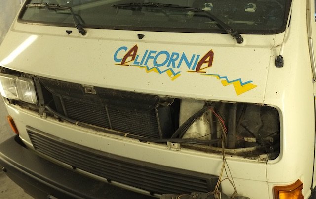 Schriftzug California VW Bus T3 schlechte Qualität nicht original