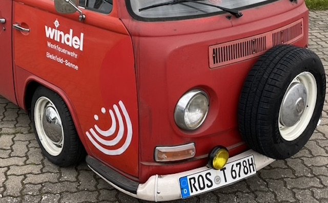 VW Bus Kennzeichen ROS T 