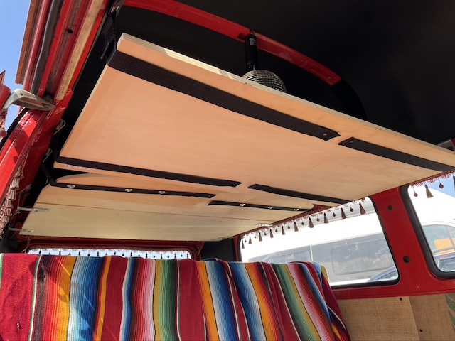 Bett bauen im VW Bus T2 Erfahrungen